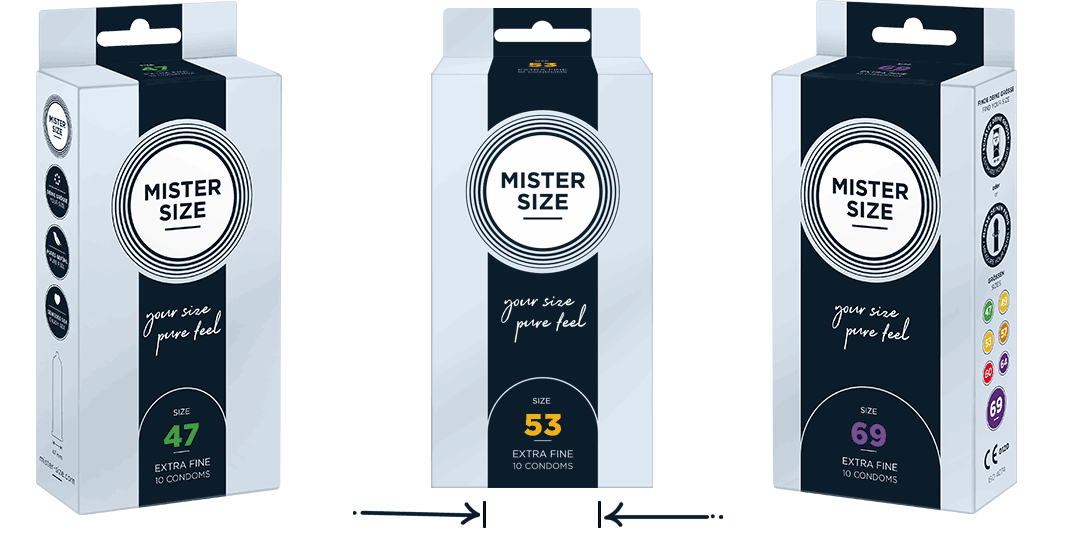 Misurare la taglia del preservativo con la confezione Mister Size